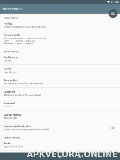 Shadowsocks скриншот 5