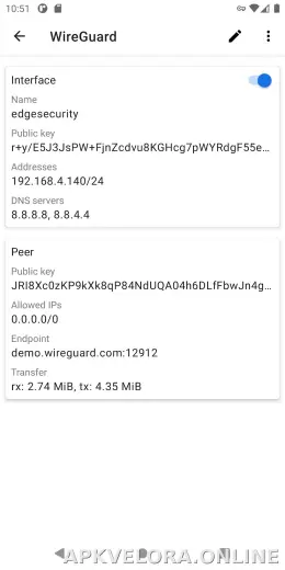 WireGuard скриншот 2